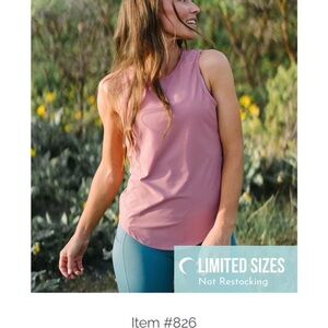 Women's Pink Sleeveless Top